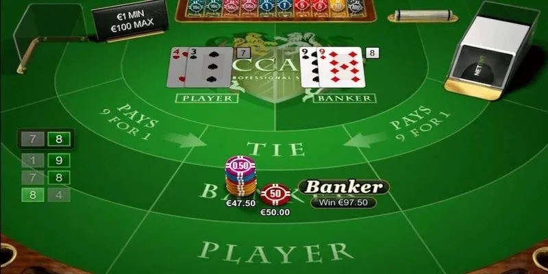 Baccarat - Game Bài Cá Cược Quốc Dân Đứng Đầu Bảng Xếp Hạng Quy tắc rút lá thứ 3 trong Baccarat